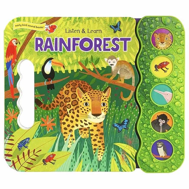  كتاب مصور للاطفال عن غابة الامطار من كوتاج دور Rainforest - SW1hZ2U6MjM0OTQ4NA==