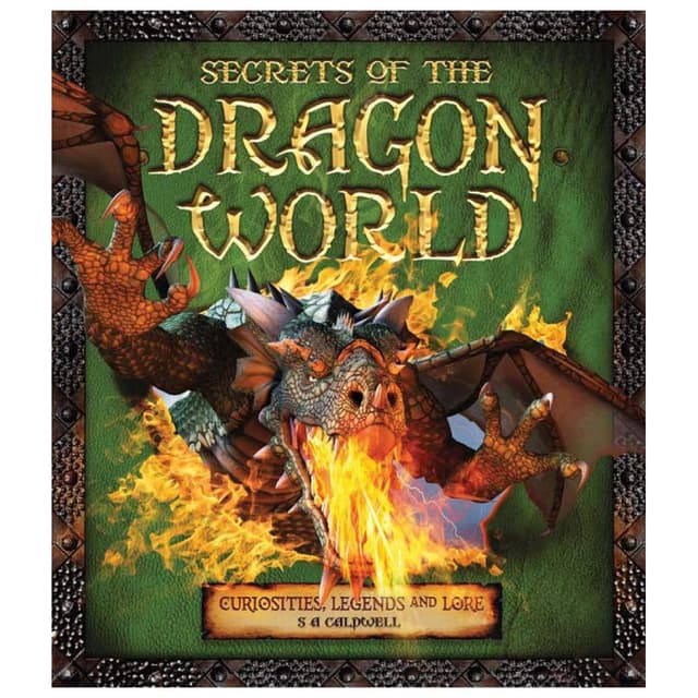 كتاب أسرار عالم التنانين للمؤلف إس إي كالدويل Secrets Of The Dragon World