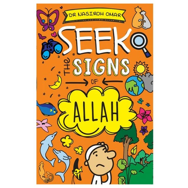 كتاب ديني "ابحث عن آيات الله" باللغة الانجليزية Seek the Signs of Allah