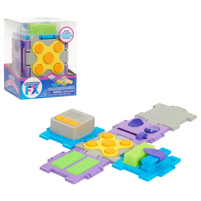 لعبه اطفال حسية سينسوري اف اكس Sensory Fx  Asmr Recorder Cube