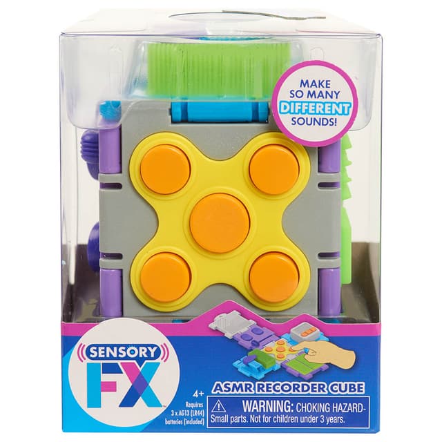 لعبه اطفال حسية سينسوري اف اكس Sensory Fx  Asmr Recorder Cube