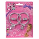 طقم مجوهرات للبنات اساور وخواتم الصداقة لعمر 5 سنوات من سيمبا Simba - Slg Jewellery Set - Assorted