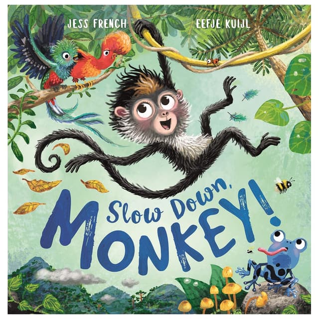 كتاب ابطىء يا قرد Slow Down, Monkey!