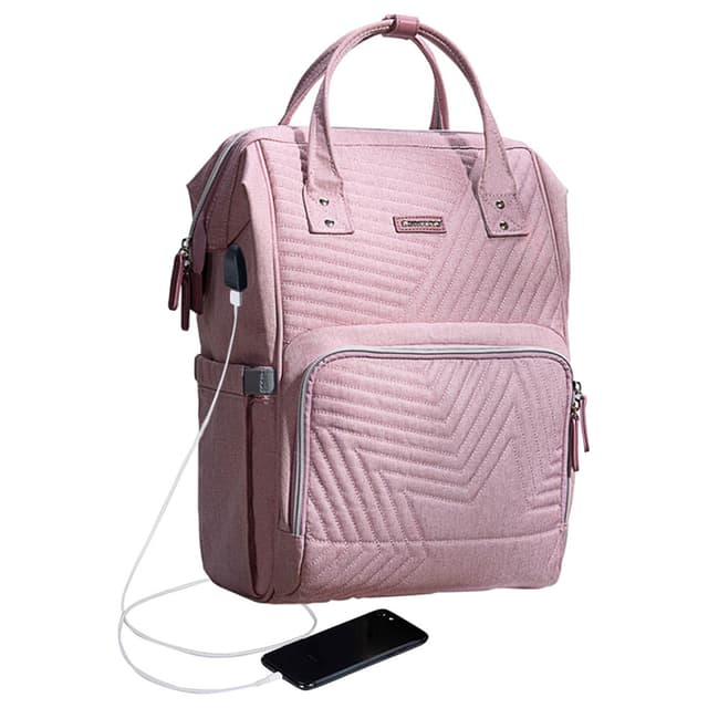 شنطة حفاضات باللون وردي نوفا من صنفينو Sunveno - Diaper Bag - Nova Pink