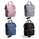 شنطة حفاضات باللون وردي نوفا من صنفينو Sunveno - Diaper Bag - Nova Pink