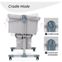 سرير اطفال بجانب السرير رمادي تيكنوم Teknum - Bedside Crib - Grey