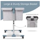 سرير اطفال بجانب السرير رمادي تيكنوم Teknum - Bedside Crib - Grey