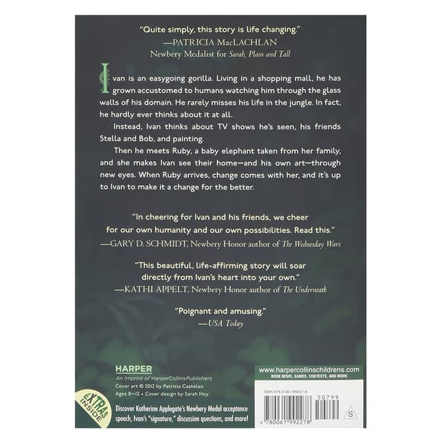 The One and Only Ivan - Book