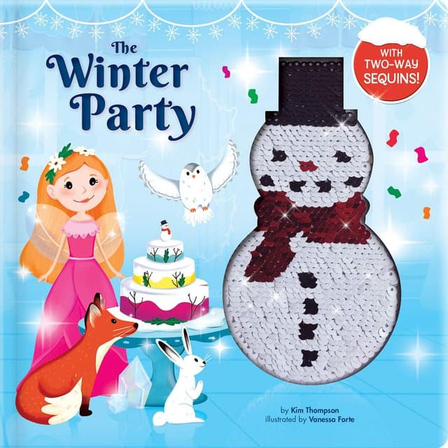قصة بالانجليزي للاطفال حفلة الشتاء ادشنز غوتية Editions Chouette The Winter Party
