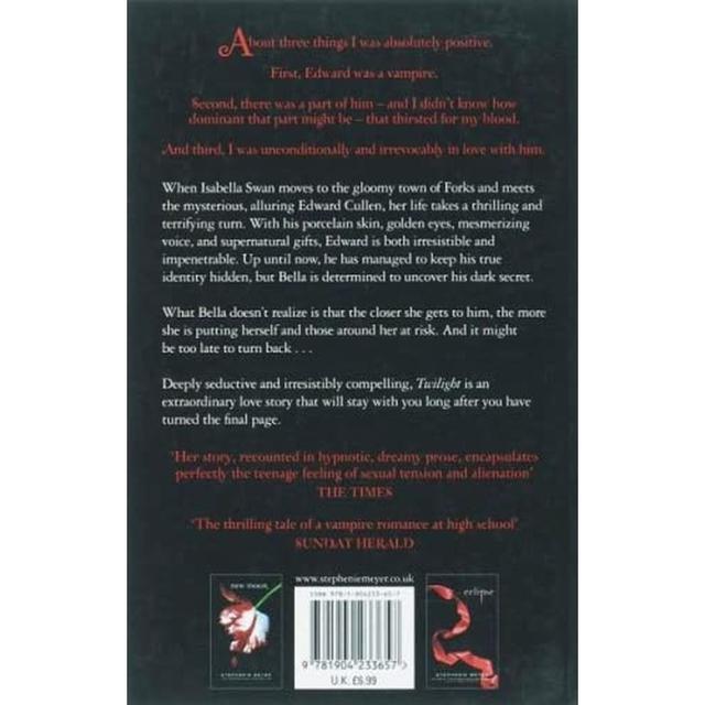 كتاب توايلايت من تأليف ستيفاني ماير Twilight