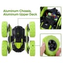 سيارة ريموت أطفال ماكس فانسي من أوكر  لون أخضر UKR  Atom Max Fancy Stunt Car 