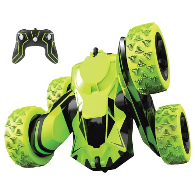 سيارة ريموت أطفال ماكس فانسي من أوكر  لون أخضر UKR  Atom Max Fancy Stunt Car 