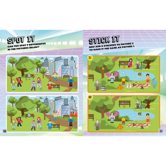 كتاب لعبة روبلوكس ينوفيسال Unofficial Roblox In Of Books