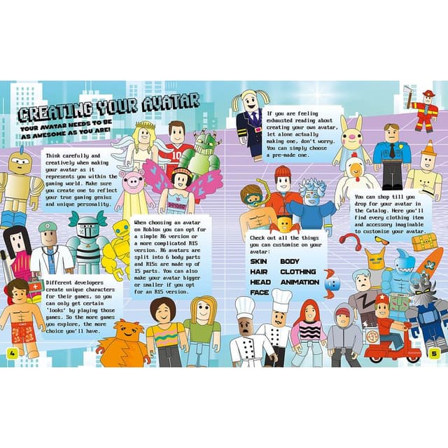 كتاب لعبة روبلوكس ينوفيسال Unofficial Roblox In Of Books