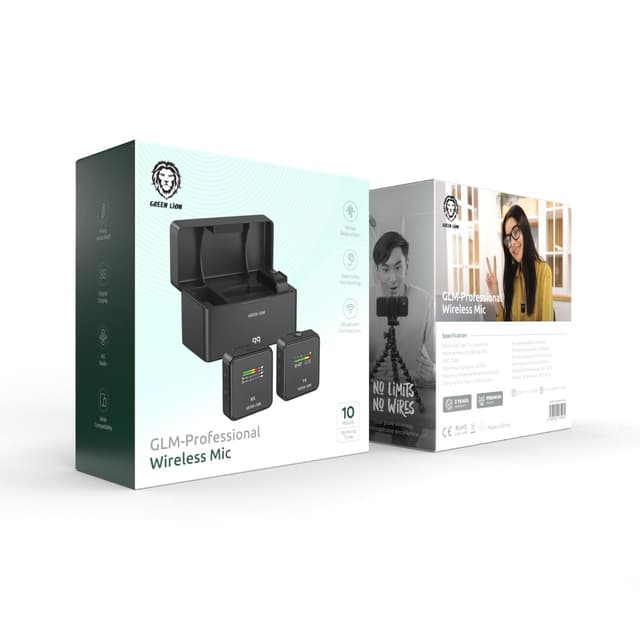 ميكروفون لاسلكي بلوتوث صغير جرين Green Lion Glm-Professional Wireless Microphone