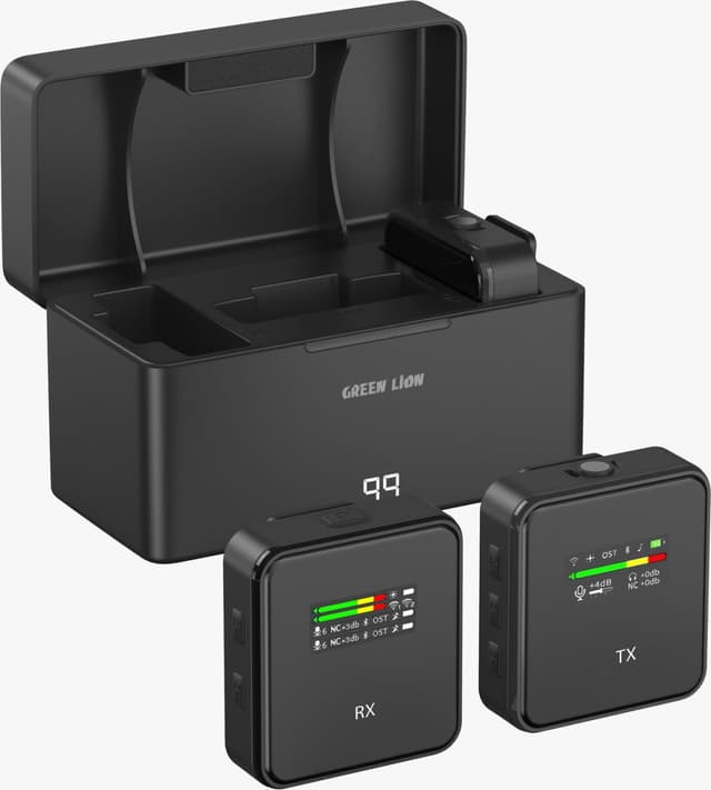 ميكروفون لاسلكي بلوتوث صغير جرين Green Lion Glm-Professional Wireless Microphone