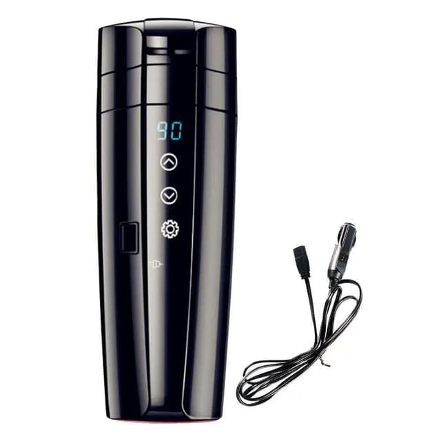 كوب حراري للقهوة للسيارة 400 مللي Stainless Car Heated Smart Mug