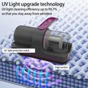 Wireless Mattress Vacuum Cleaner UV-C Bed Dust Remover 12Kpa Powerful Suction - SW1hZ2U6MjA2ODEyMQ==