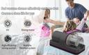 Wireless Mattress Vacuum Cleaner UV-C Bed Dust Remover 12Kpa Powerful Suction - SW1hZ2U6MjA2ODExNw==