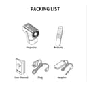 Mini Smart Portable Projector K2 5800mAh