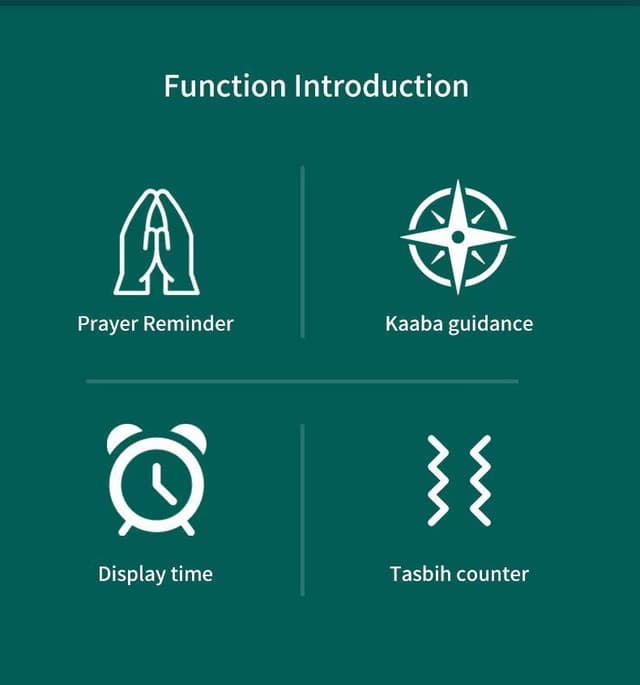 خاتم التسبيح الذكي اللاسلكي Rechargeable Smart Rings Counter
