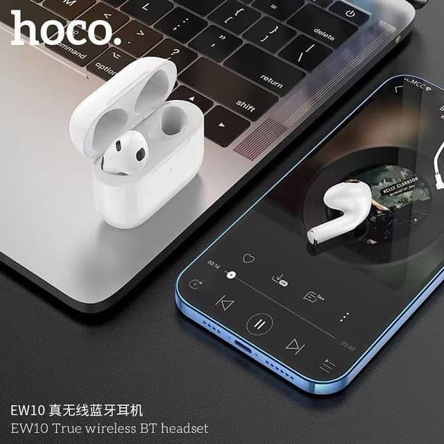 سماعة اذن بلوتوث هوكو 300 مللي أمبير Hoco EW10 True Wireless Bluetooth Earphone