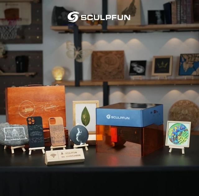 Sculpfun iCube 3W Mini Desktop Laser Engraver