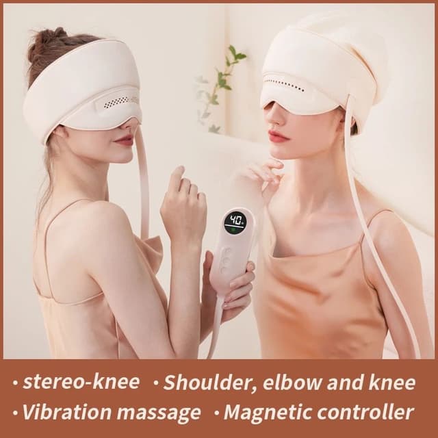Tech Love Head Eye Massager with Air Pressure Heating