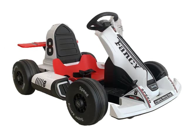 سيارة اطفال كهربائية كبيرة جو كارت 12 فولت Fancy Electric Go Kart For Kids With Remote Control