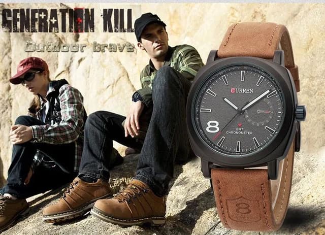 ساعة يد رجالي كورين Curren 8139 Men's Watch