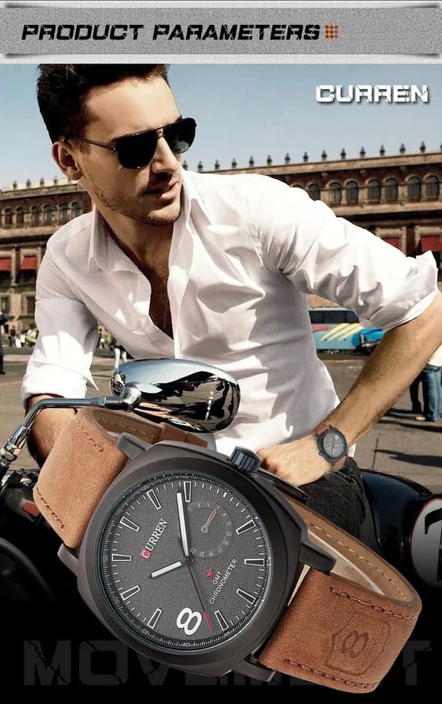 ساعة يد رجالي كورين Curren 8139 Men's Watch