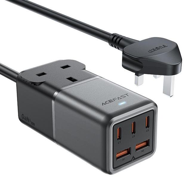 شاحن مكتبي 5 منافذ ومدخل فيش ثلاثي أسيفاست 3250 واط Acefast Fast Charger Power Strip Z3 - SW1hZ2U6Mjk1MjQ3NQ==