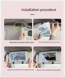 Touch Screen Car Makeup Mirror Led Light
