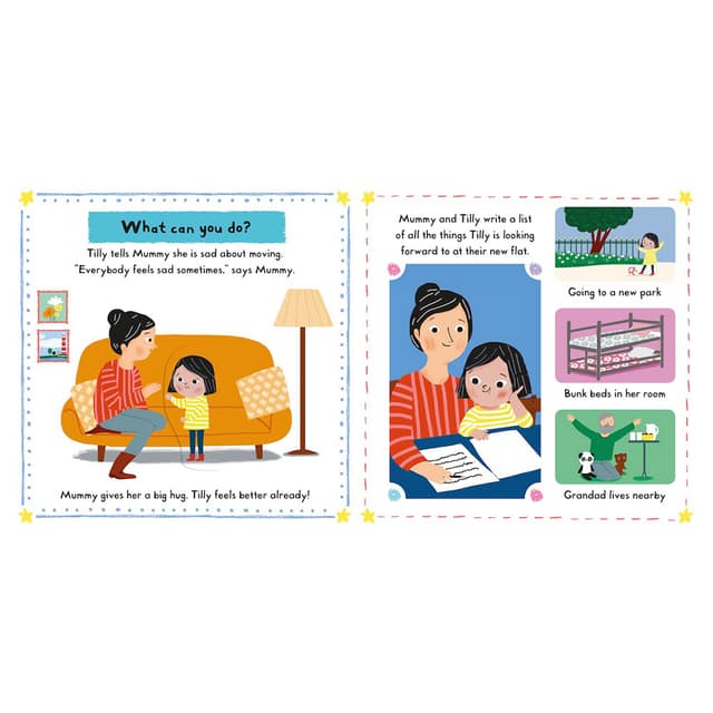 كتاب مصور للاطفال للتعامل مع الشعور بالحزن "عندما أكون حزيناً" من كامبل بوكس When I am Sad