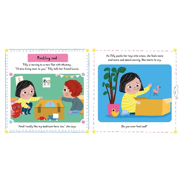 كتاب مصور للاطفال للتعامل مع الشعور بالحزن "عندما أكون حزيناً" من كامبل بوكس When I am Sad