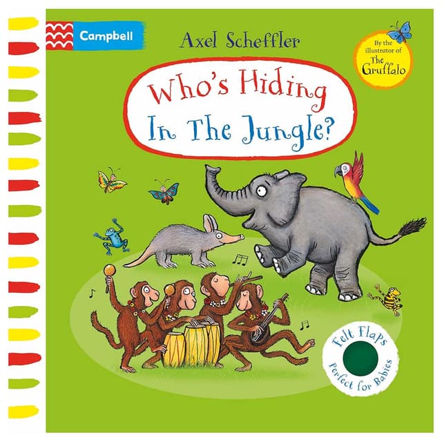 ?Who's Hiding In The Jungle - Book