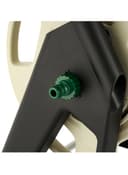 بكرة خرطوم الماء بيج وأخضر جيباس Geepas Portable Hose Cart Manual Retract Hose Reel