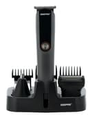 Geepas Digital Rechargeable 11-In-1 Grooming Kit, 4 Combs Nose Trimmer, Micros Shaver, Design Trimmer Led Display & Charging Indicator Stainless Steel Blade