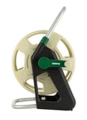 بكرة خرطوم الماء بيج وأخضر جيباس Geepas Portable Hose Cart Manual Retract Hose Reel