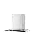 Geepas 60 Cm Slim Hood With Charcoal Filter/ Chimney With 750 M3/Hour Suction, 3 Speeds, 2x1.5 Watts Led, Baffle Filter, 230 W Motor, Digital Touch Panel, Stainless Steel Finish Body 230 W White