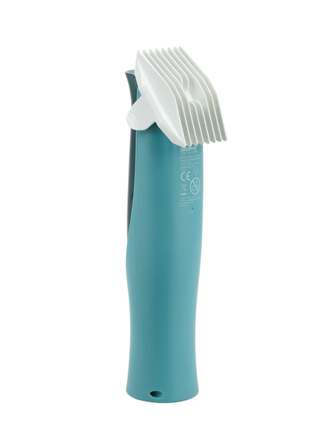 ماكينة حلاقة الشعر للأطفال بدون صوت مع ميزة الشفط القابلة للشحن من جيباس مقاومة للماء Geepas Rechargeable Vacuum Baby Trimmer, Kids