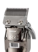 Geepas Rechargeable Professional Hair/ Beard Trimmer, Cordless Operation, Removable & Washable Blades, Trim Your Edge For Excellent Line Definition, Waterproof Ipx7, 180 Min Working Time, Led Display