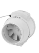 مروحة الشفط 28 وات لون أبيض من جيباس 6 بوصة Geepas In Line Exhaust Fan - 452041