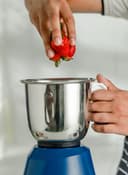 Geepas 3-In-1 Mixer Grinde, Powerful Copper Motor With Stainless Steel Jars (1.5 L, 1.0 L, 0.5 L) And Blades, Abs Body And Unbreakable Pc Dome Lid Ergonomic Design With Motor Overload Protector 3 Jars, 3 Speed Setting With Incher 1200 W White