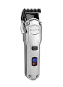 Geepas Rechargeable Professional Hair/ Beard Trimmer, Cordless Operation, Removable & Washable Blades, Trim Your Edge For Excellent Line Definition, Waterproof Ipx7, 180 Min Working Time, Led Display