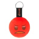 ميدالية مفاتيح باللون الأحمر بشكل وجه غاضب من إيموجي emoji - Keychain Angry - Red