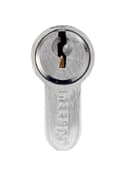 Geepas Sash Lock With Double Cylinder , High Quality Door Lock With Key, Door Lock Without Handle Perfect For Home & Office, Stainless Steel Latch Bolt And Dead Bolt, Three Keys Included