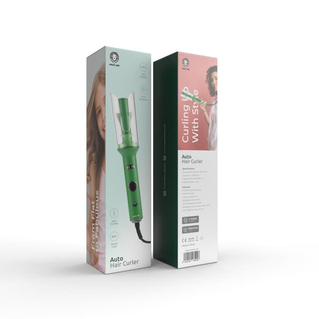 جهاز فير شعر كيرلي جرين Green Lion Auto Hair Curler