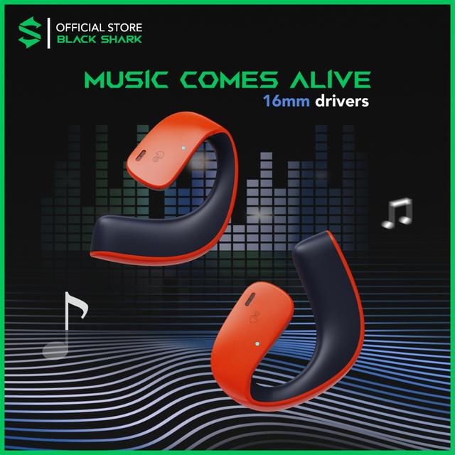 Black Shark Lucifer T20 Open Wearable Stereo Earphone - SW1hZ2U6MjcyMzAxMA==