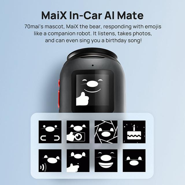 70mai Dash Cam Omni 360° Full View Vehicle Security Guard